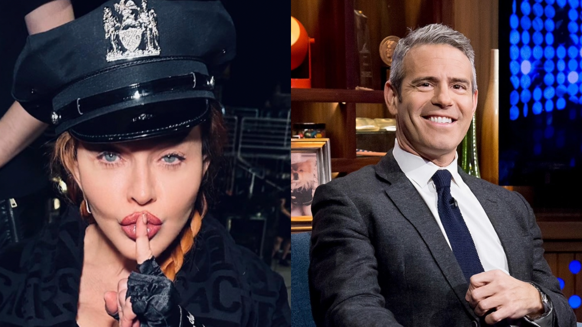 Madonna Calls Out Andy Cohen: Showbiz Drama Unleashed!